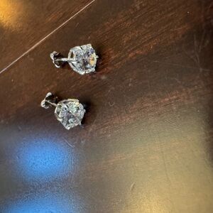 Elegant Silver Stud Earrings